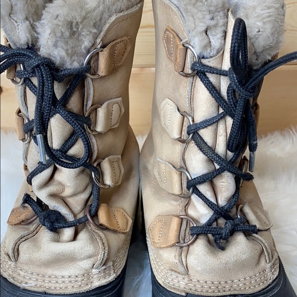 Sorel Kaufman Men's Leather Wool Winter Boots 9 - Picture 6 of 14